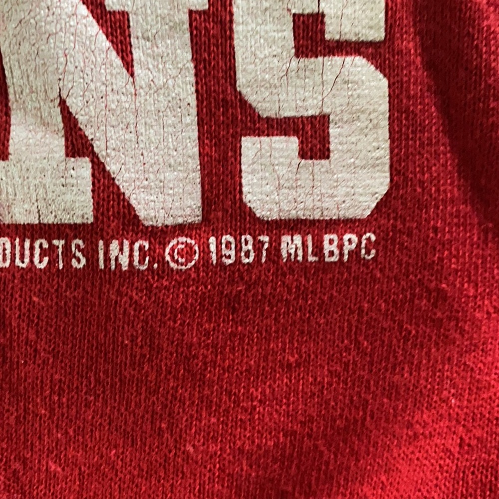 SOLDSOLDSOLD Authentic 1987 Twins Baseball World Series sweatshirt - Picture 3 of 6